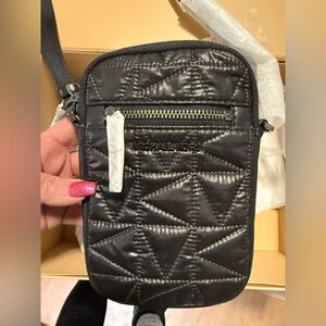 Michael Kors Black Quilted Shoulder Bag